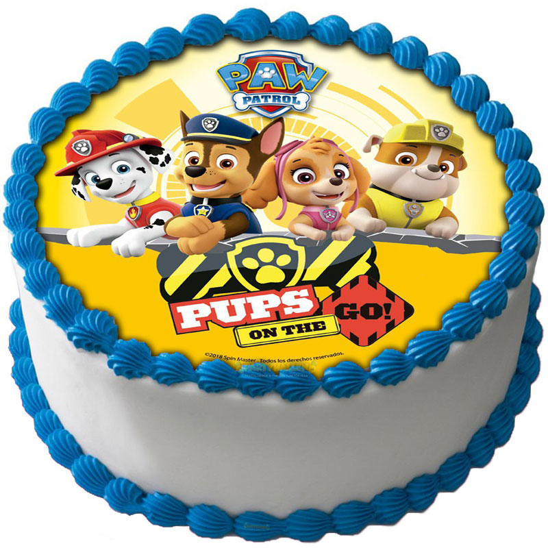 Läs mer om Paw Patrol Tårtbild J