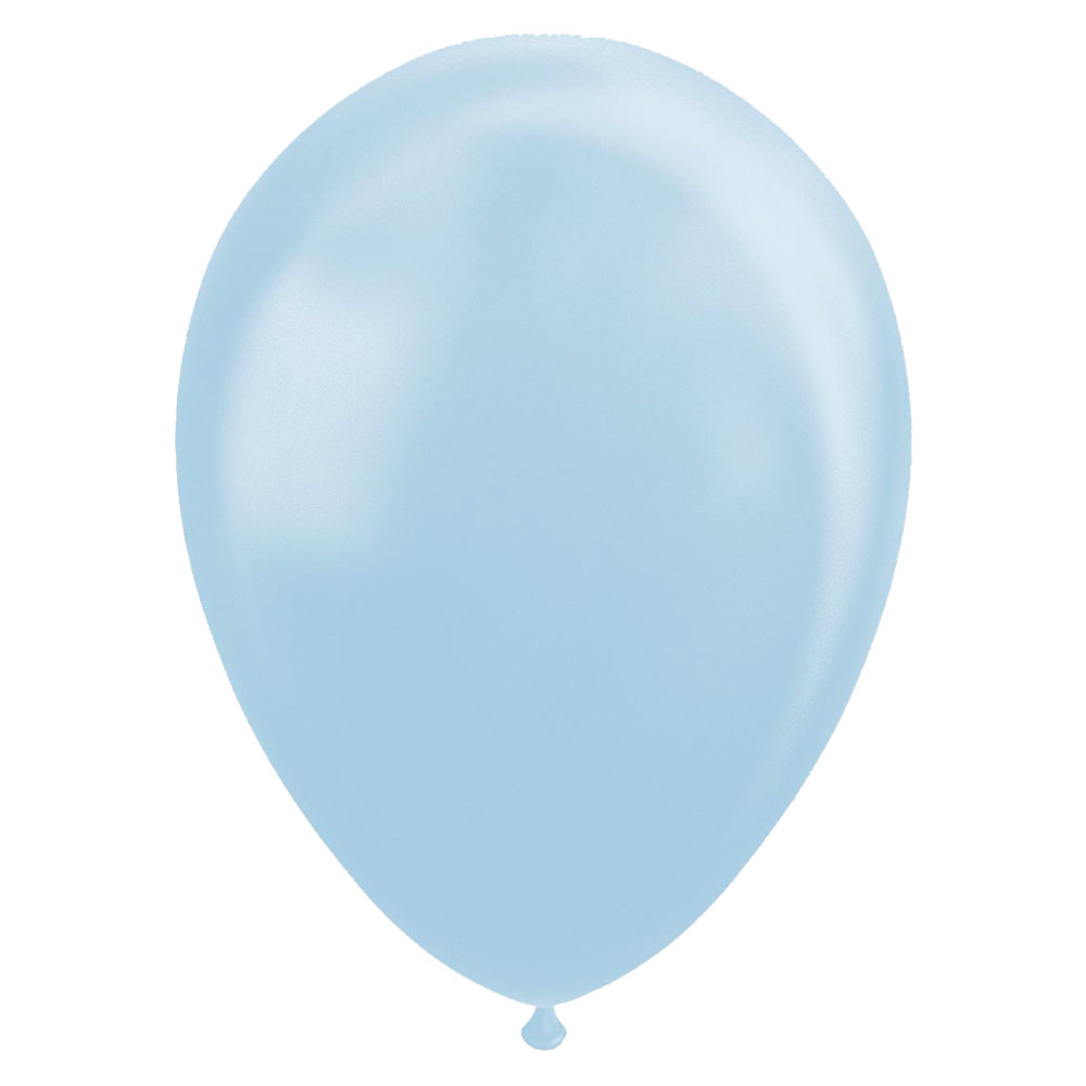 Läs mer om Pearl Ljusblåa Ballonger
