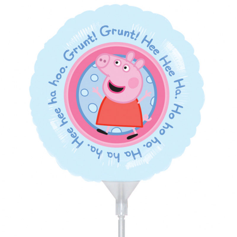 Läs mer om Peppa Pig Folieballong Blå