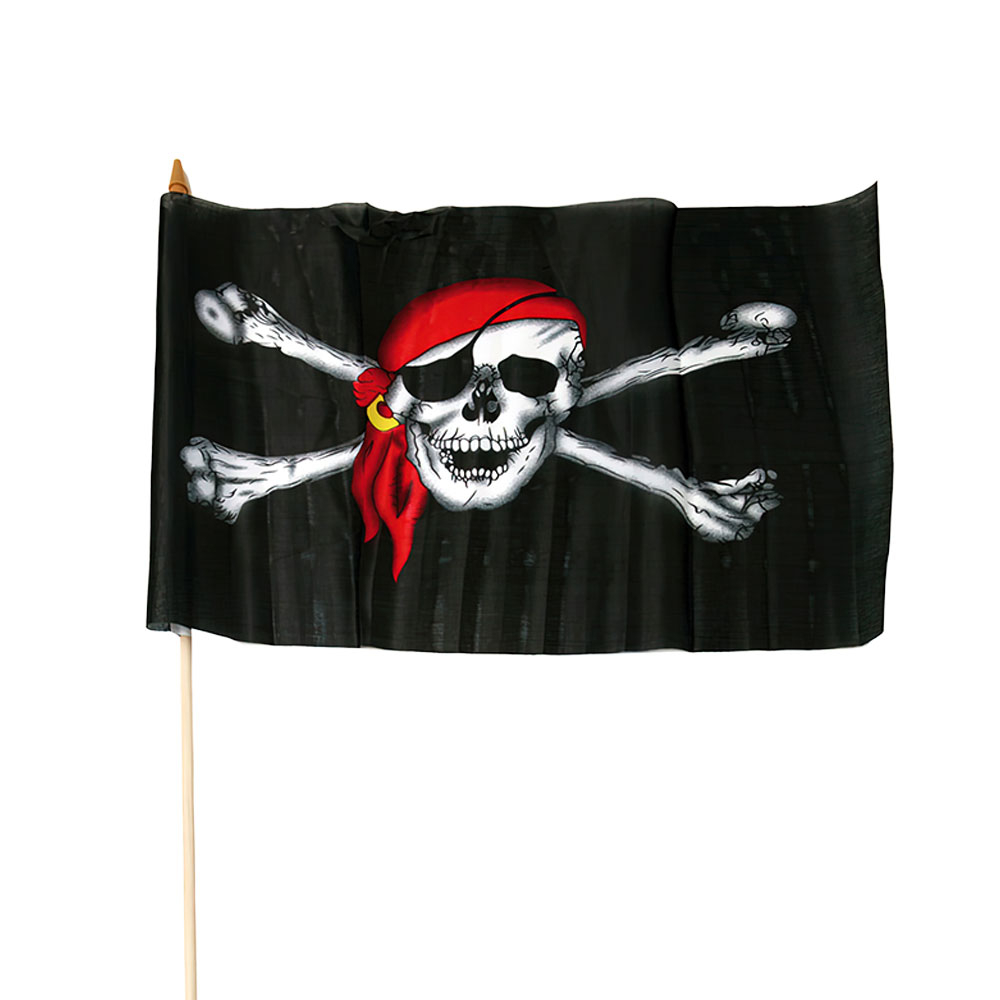 Läs mer om Piratflagga Döskalle