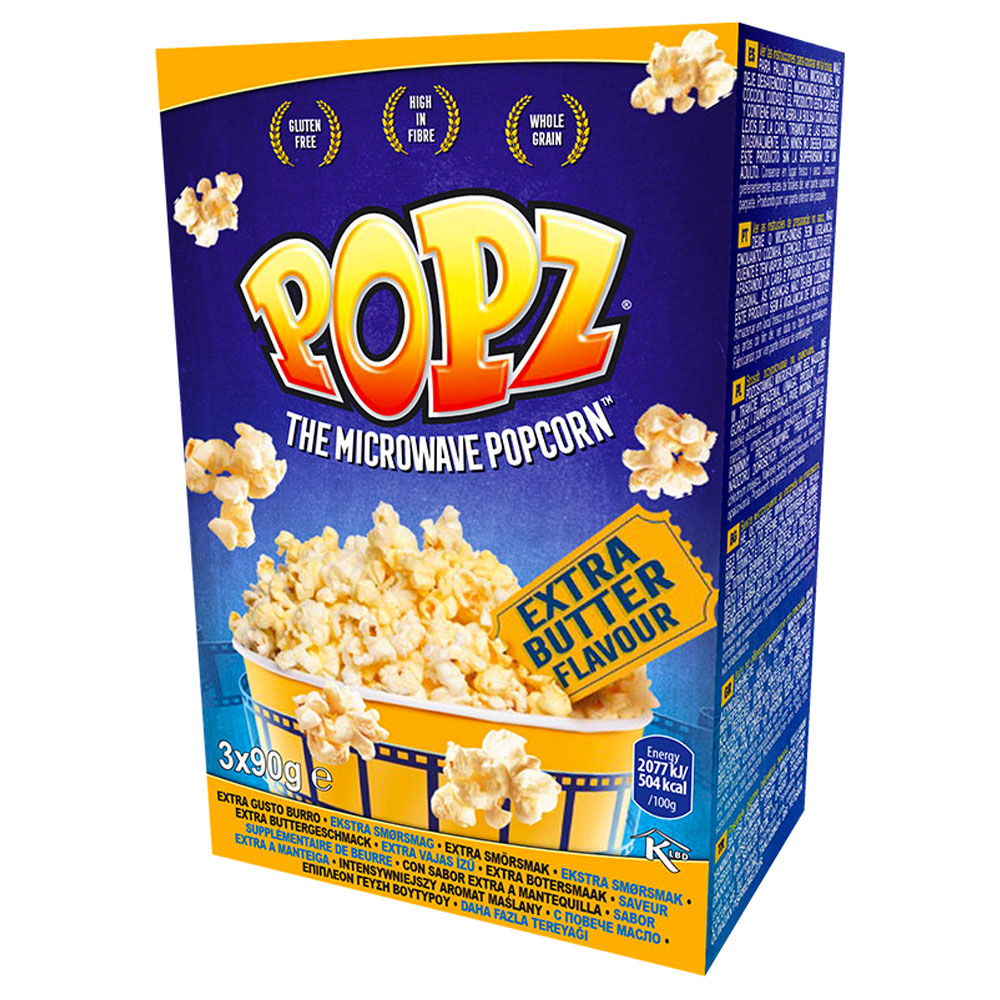 Läs mer om Popz Micropopcorn Smör