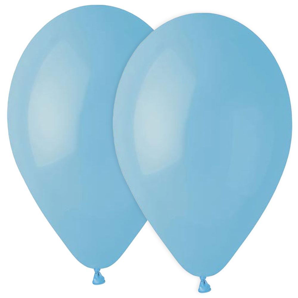 Premium Ballonger Baby Blå (10-pack)