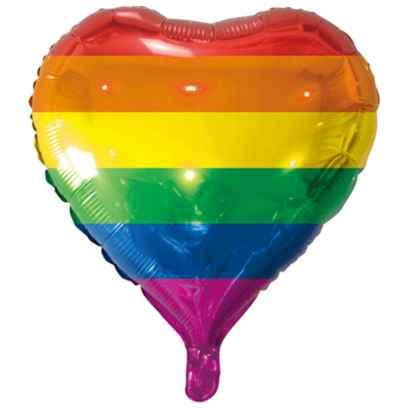 Läs mer om Pride Hjärta Folieballong