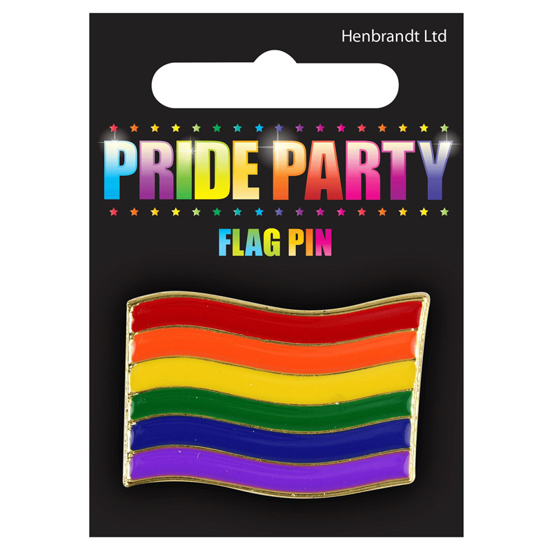 Prideflagga Brosch