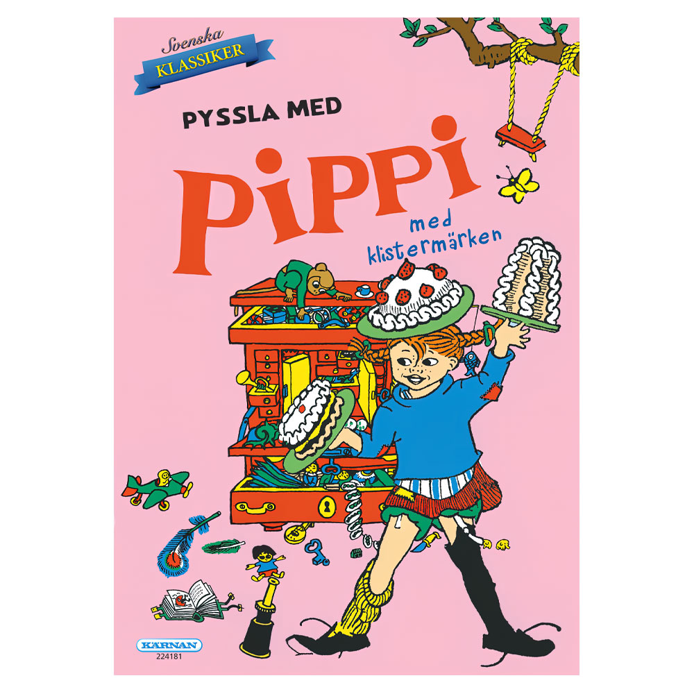 Läs mer om Pyssla med Pippi Pysselbok