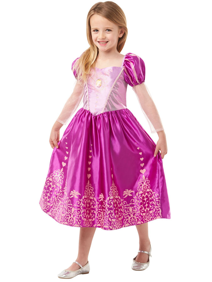 Rapunzel Maskeraddräkt Barn (Small (3-4 år - 104cl))