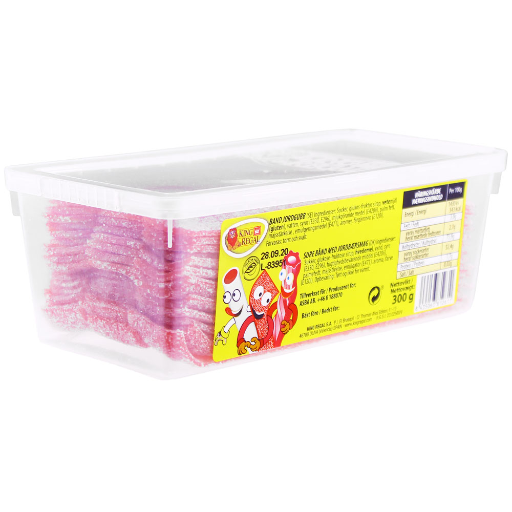 Remmar Jordgubb 300g