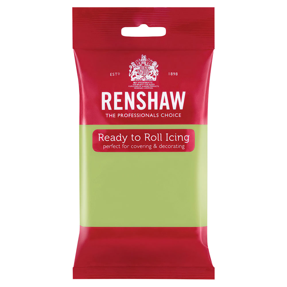 Läs mer om Renshaw Sockerpasta Pastell Grön 250 gram