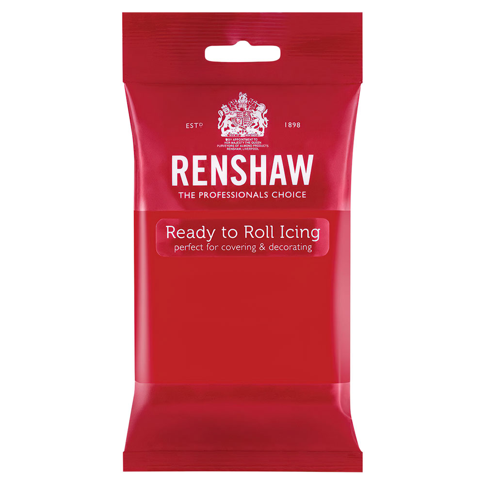 Läs mer om Renshaw Sockerpasta Poppy Red 250 gram