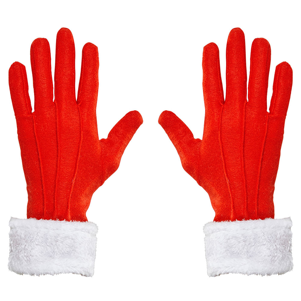 Läs mer om Röda Tomte Handskar