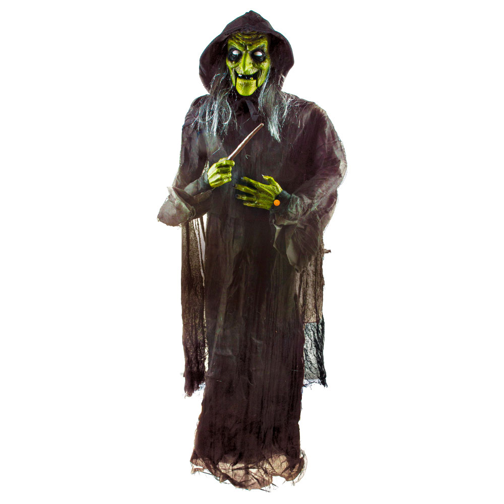 Rörlig Häxa med Ljud och Ljus