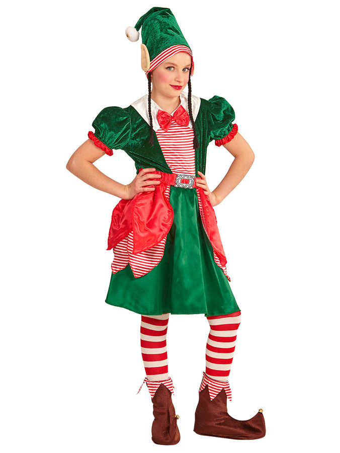 Santas Little Helper Dräkt Barn (116cm (4-5 år))