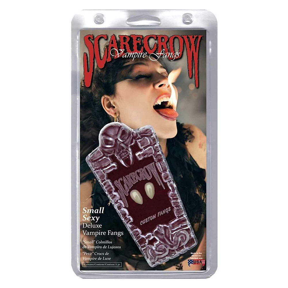 Scarecrow Fangs Vampyrtänder Deluxe