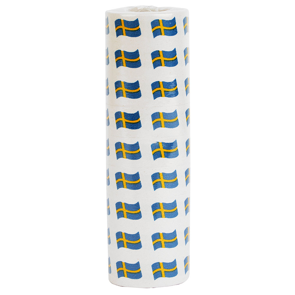 Serpentiner Svenska Flaggan | Högtider - Midsommar - Midsommar dekorationer | Party Outlet