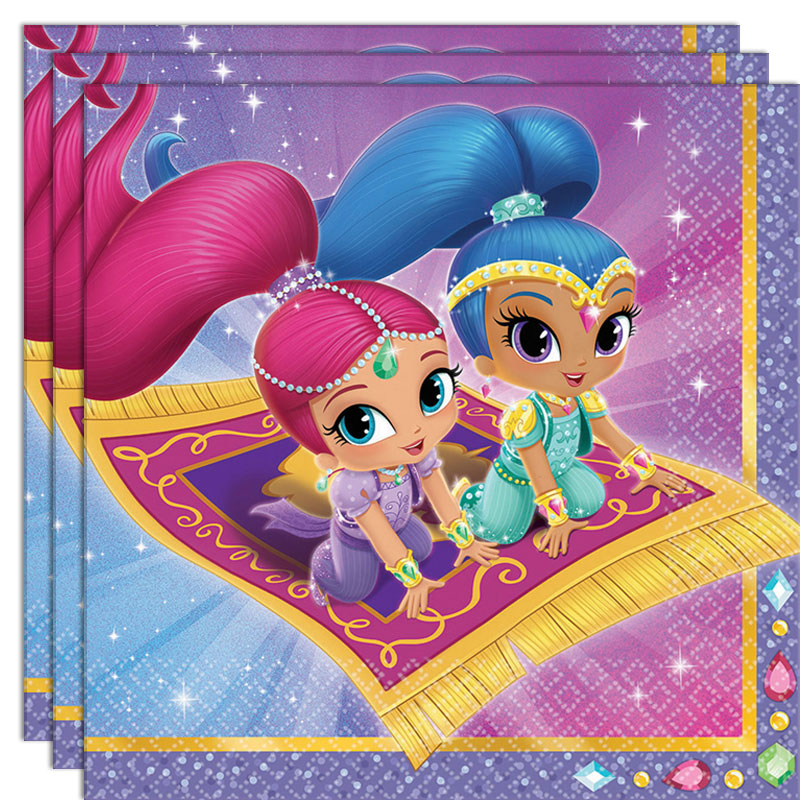 Läs mer om Shimmer and Shine Servetter