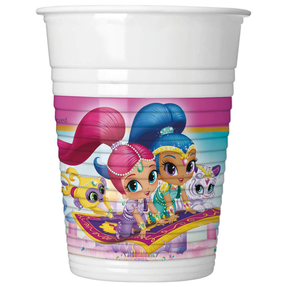 Läs mer om Shimmer och Shine Glitter Friends Plastmuggar