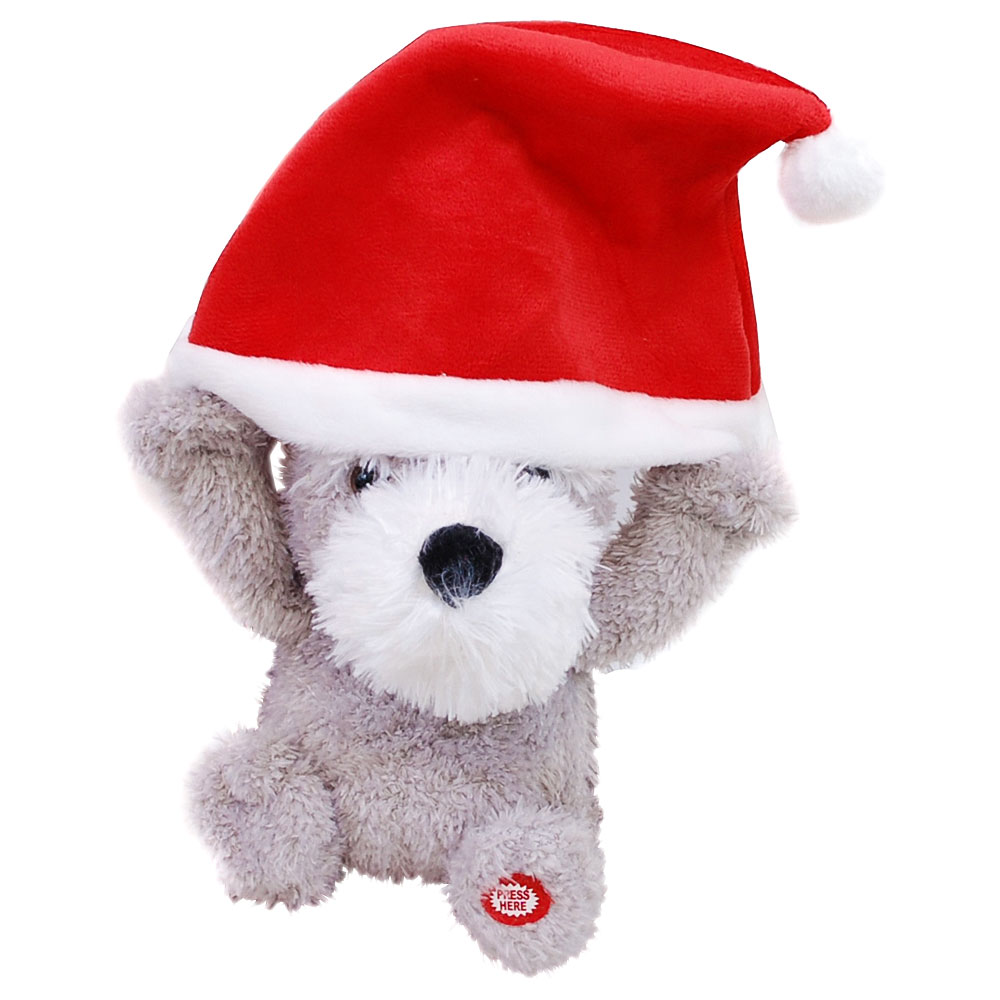 Läs mer om Sjungande Jul Hund Dekoration