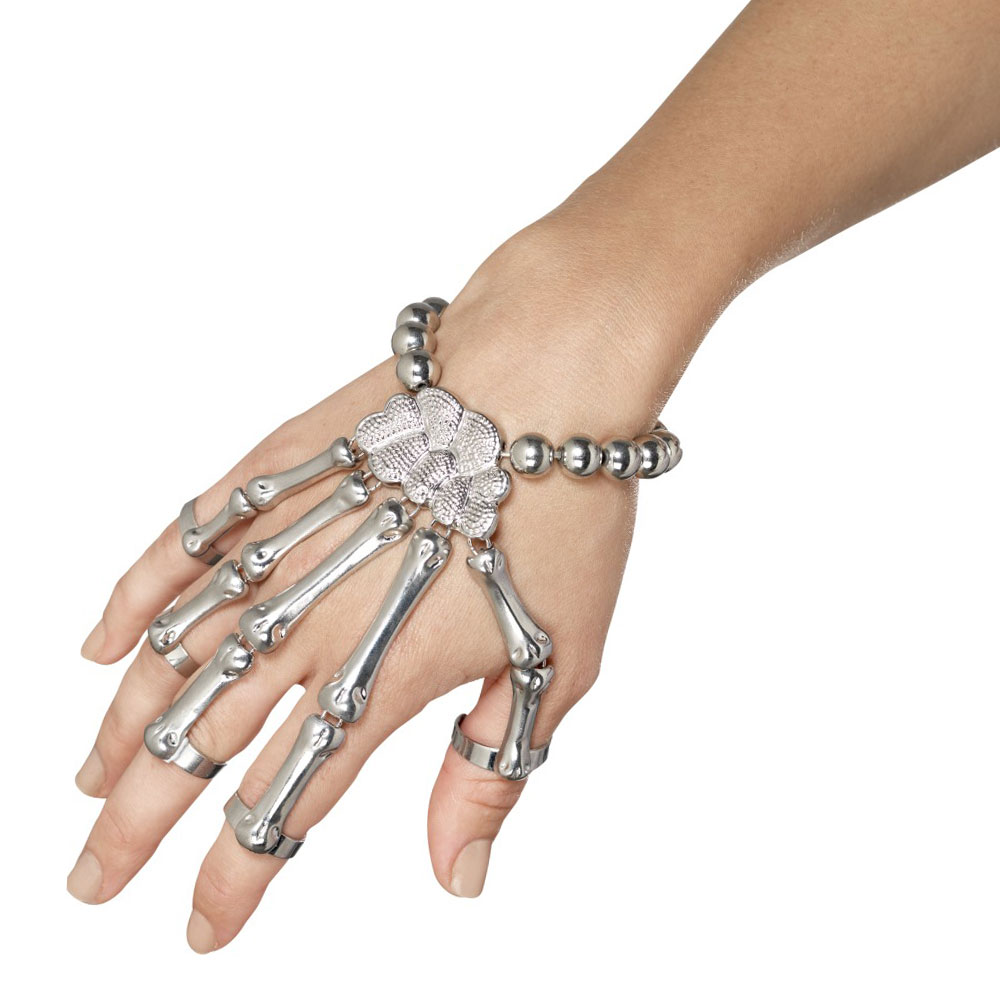 Läs mer om Skelett Hand Armband