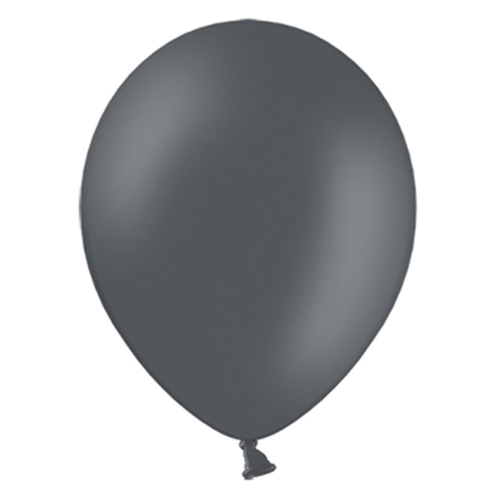Läs mer om Små Pastell Grå Latexballonger 100-pack