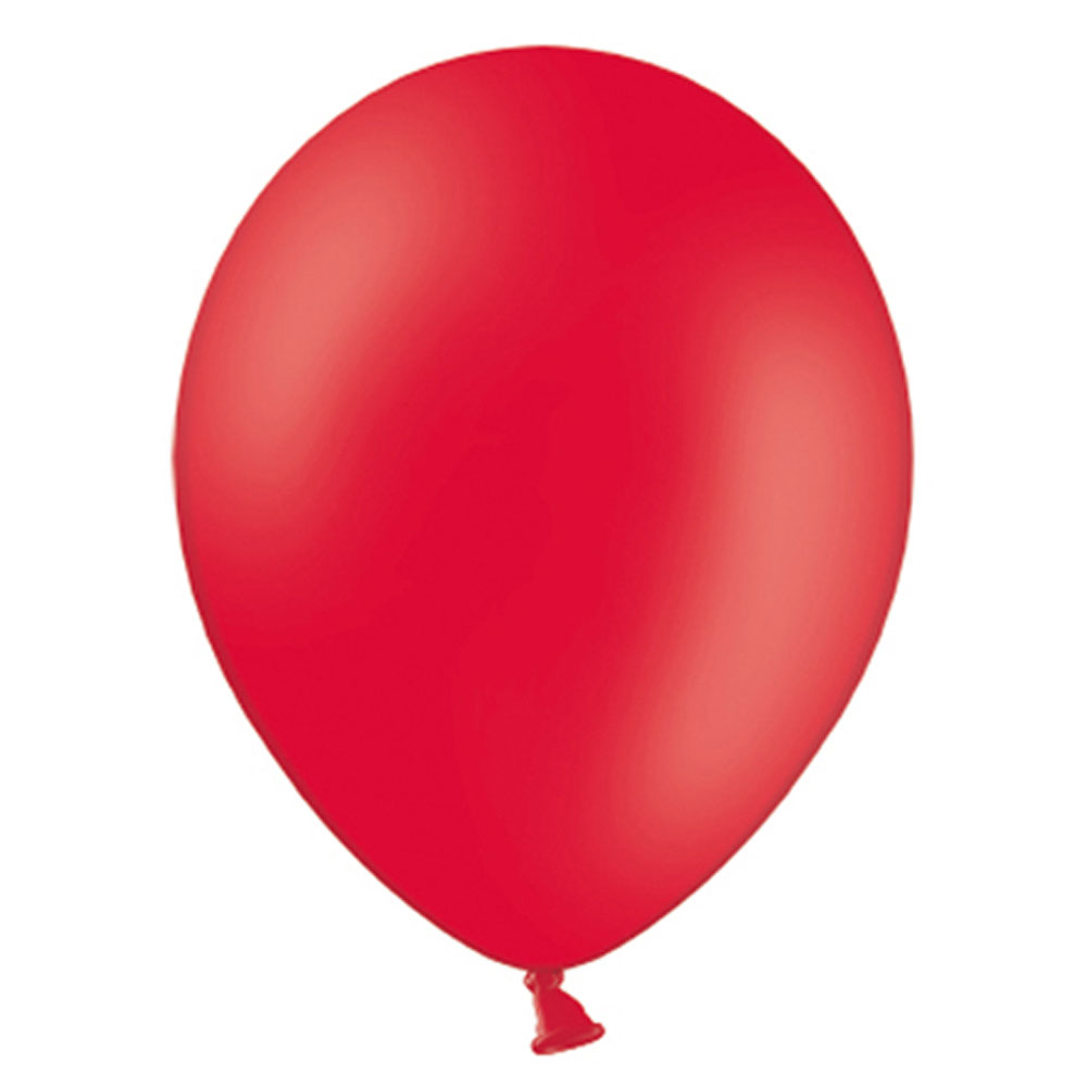 Läs mer om Små Pastell Röda Latexballonger 100-pack