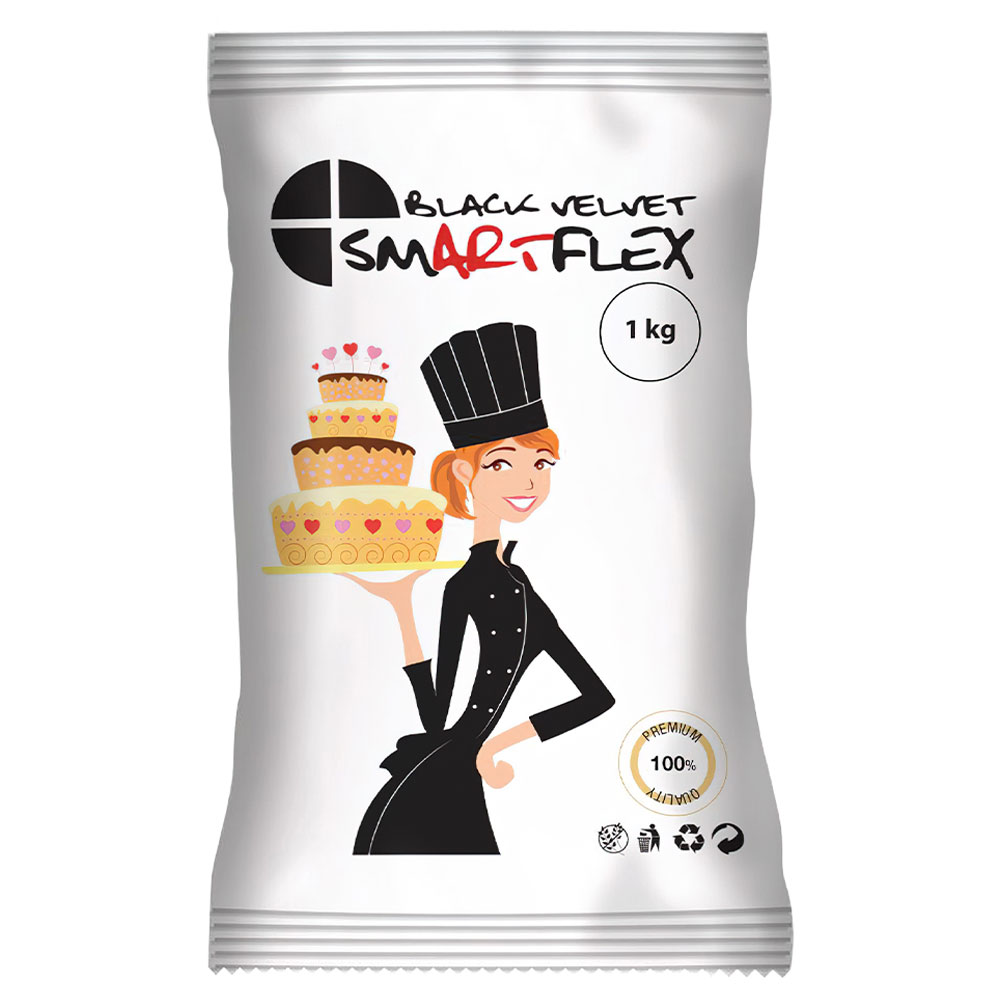 Läs mer om SmartFlex Sockerpasta Svart 1 kg