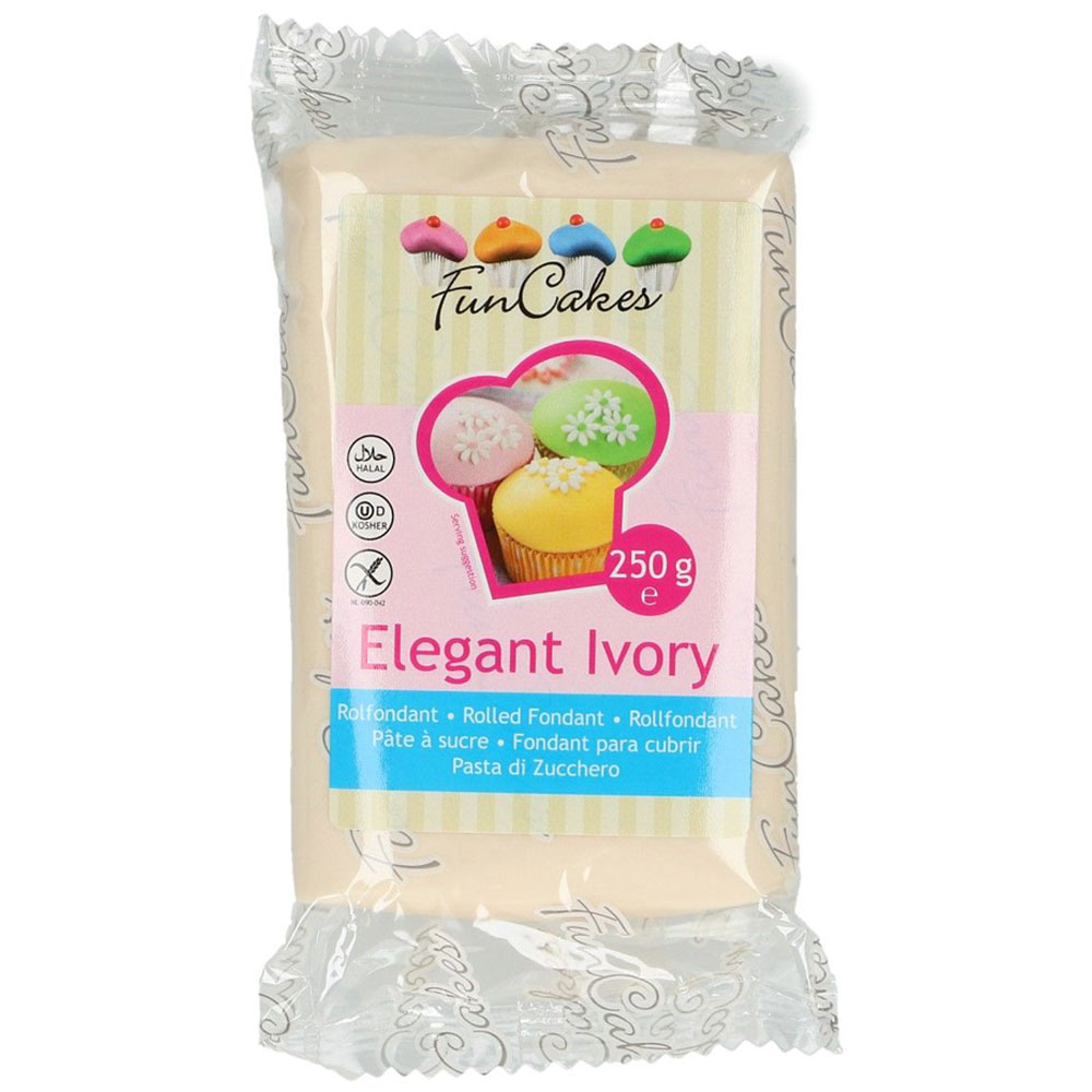 Läs mer om Sockerpasta Elegant Ivory 250 g