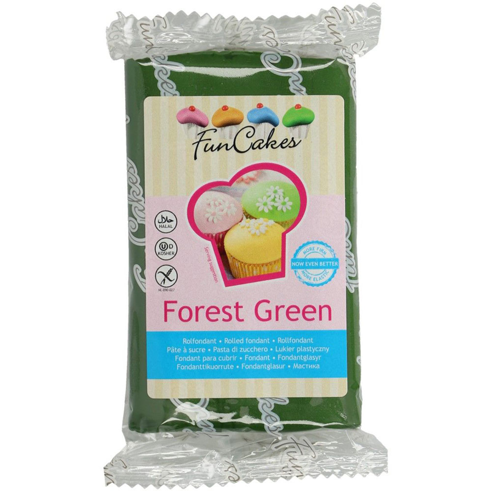 Läs mer om Sockerpasta Forest Green 250 g