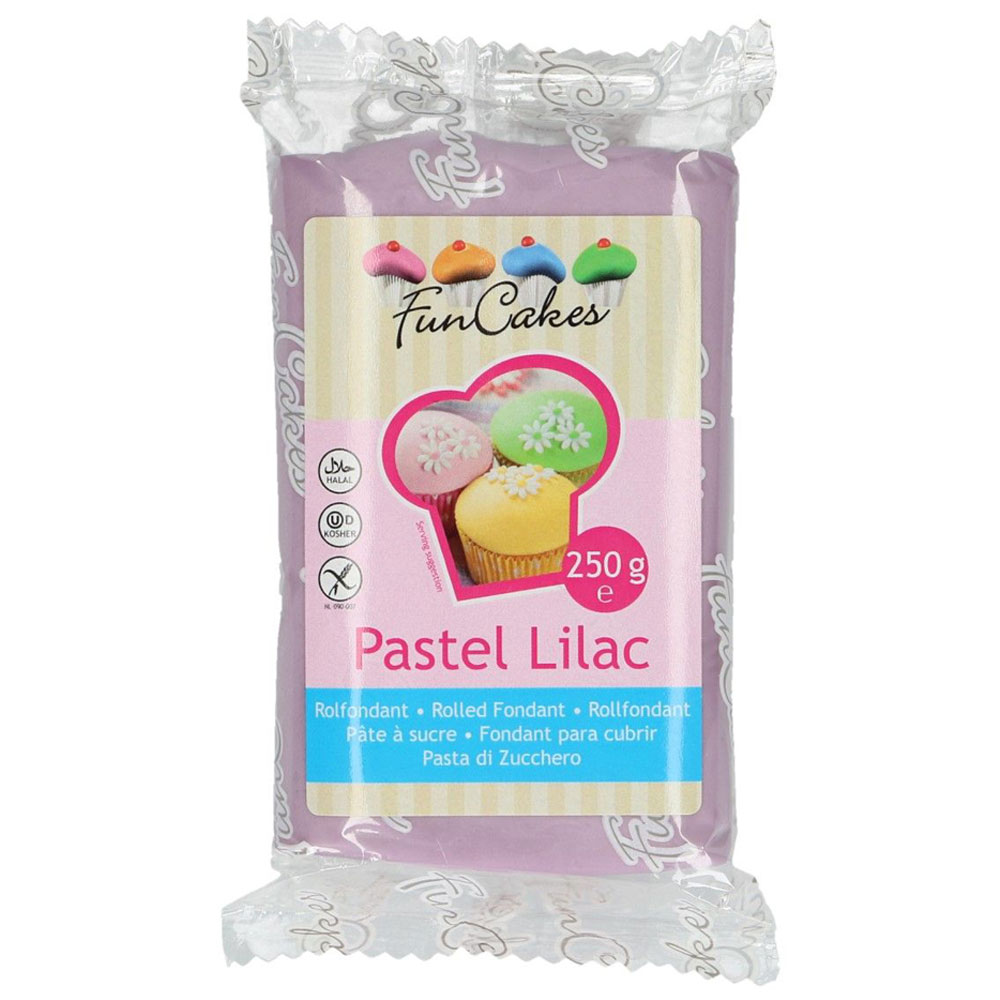 Läs mer om Sockerpasta Pastel Lilac 250g