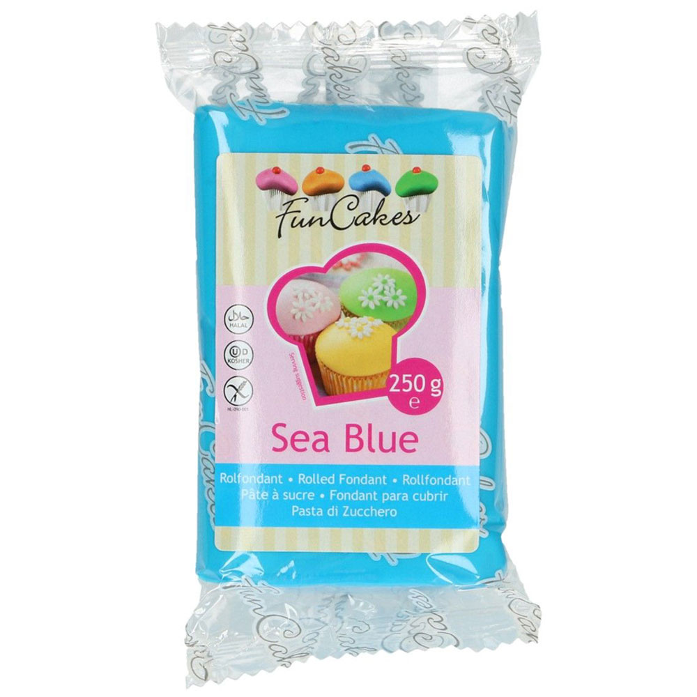 Läs mer om Sockerpasta Sea Blue 250 g
