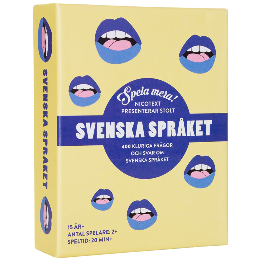 Läs mer om Spela Mera: Svenska Språket Frågespel