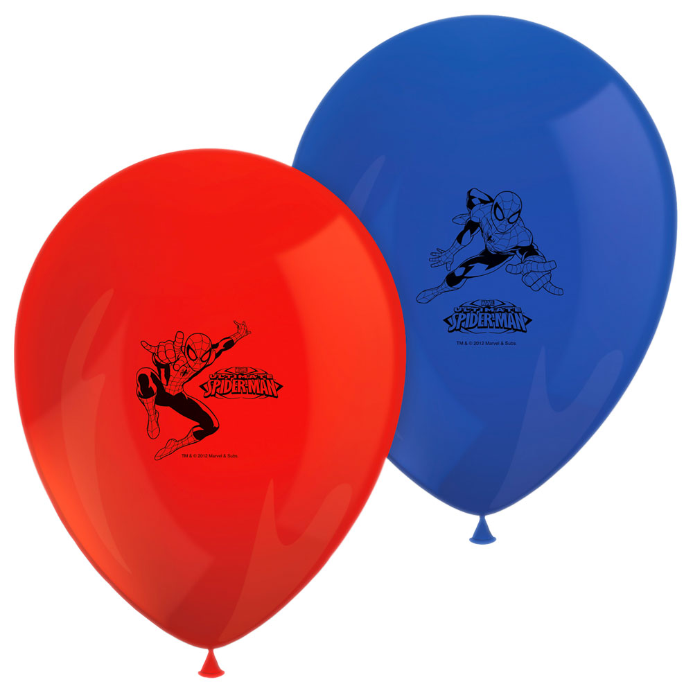 Läs mer om Spiderman Latexballonger