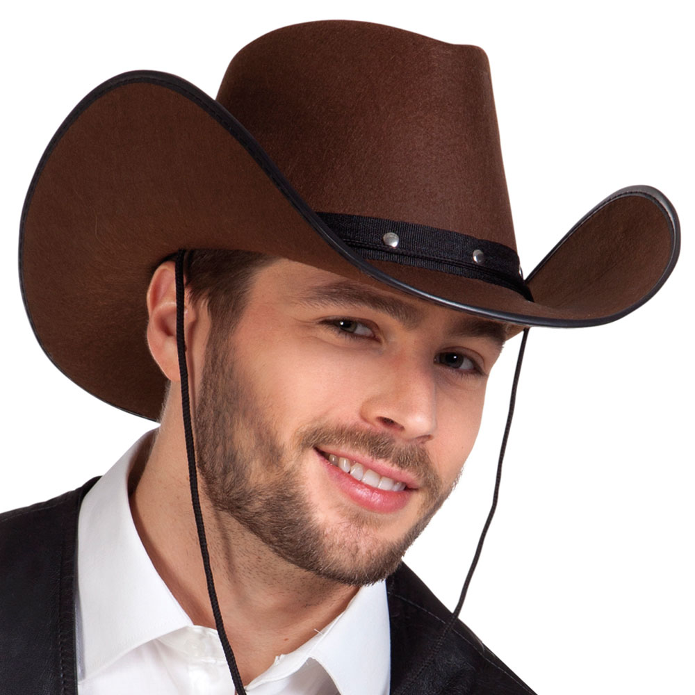 Stetsonhatt Brun