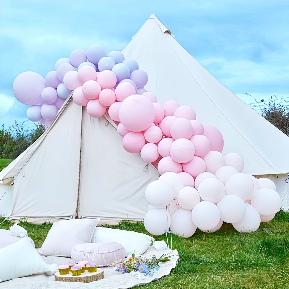 Läs mer om Stor Ballongbåde Kit Rosa och Lila