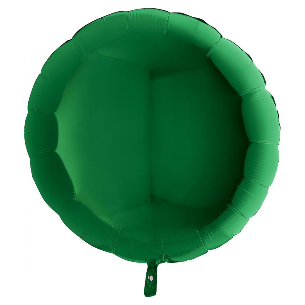 Läs mer om Stor Rund Folieballong Grön