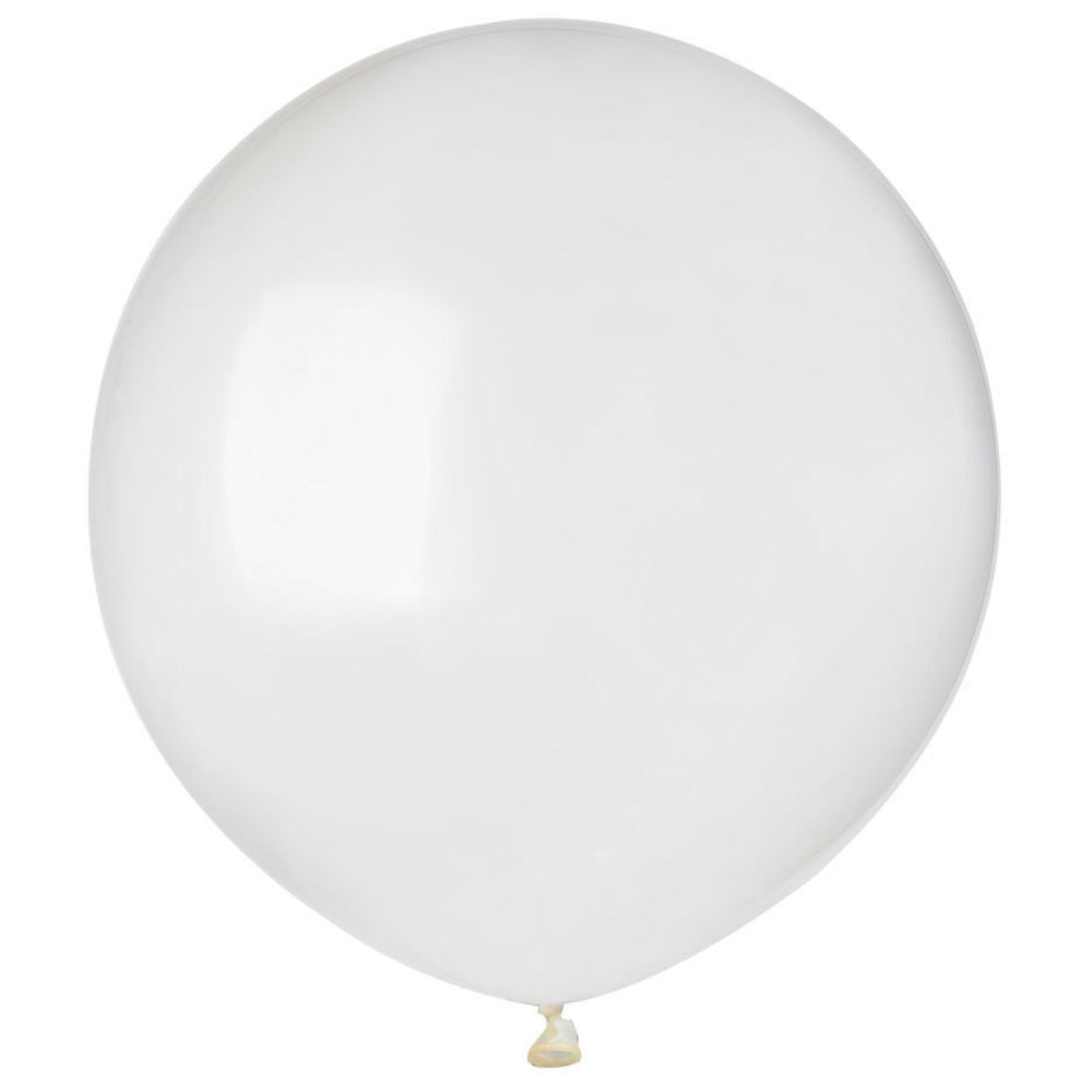 Stora Runda Genomskinliga Ballonger (10-pack)