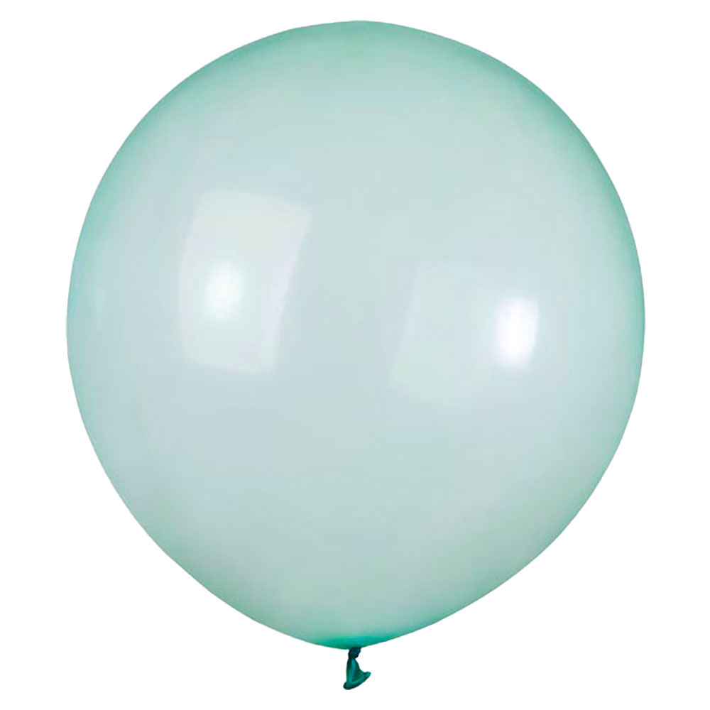 Läs mer om Stora Runda Gröna Rainbow Crystal Ballonger
