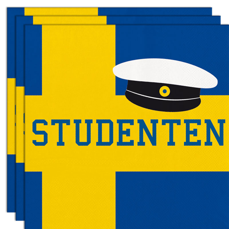 Läs mer om Student Servetter