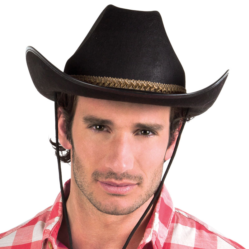 Cowboyhatt Svart main image 0