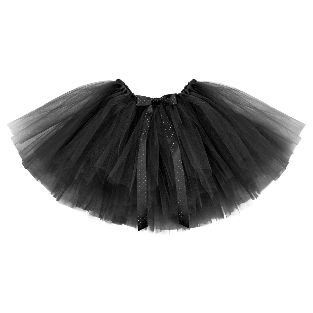 Svart Tutu Tyllkjol