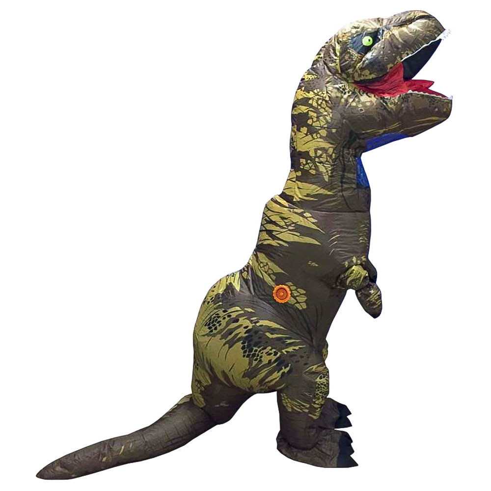 Dinosauriedräkter - T-Rex Uppblåsbar Maskeraddräkt