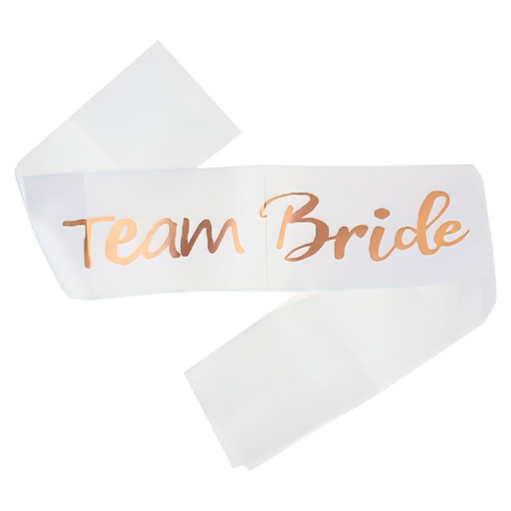 Team Bride Sash