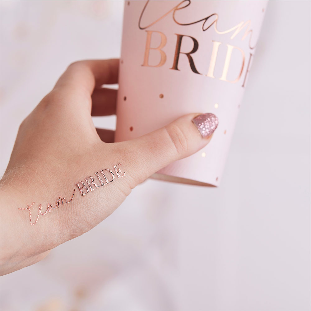 Team Bride Temporära Tatueringar