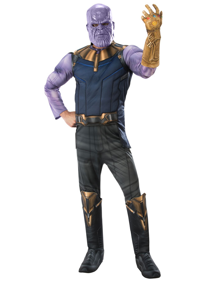 Läs mer om Thanos Maskeraddräkt Deluxe