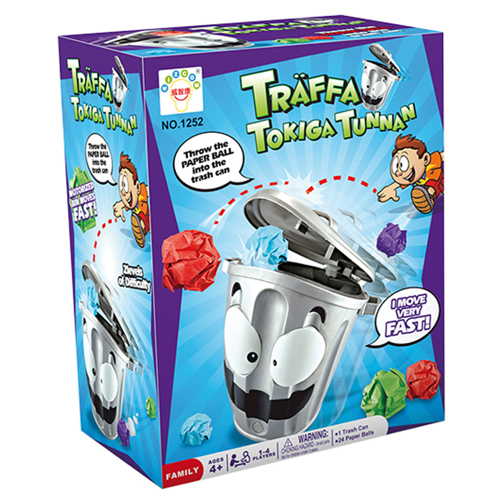 Träffa Tokiga Tunnan Familjespel