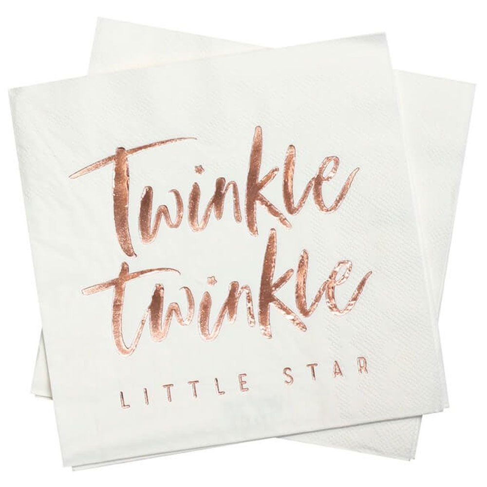 Läs mer om Twinkle Twinkle Little Star Servetter