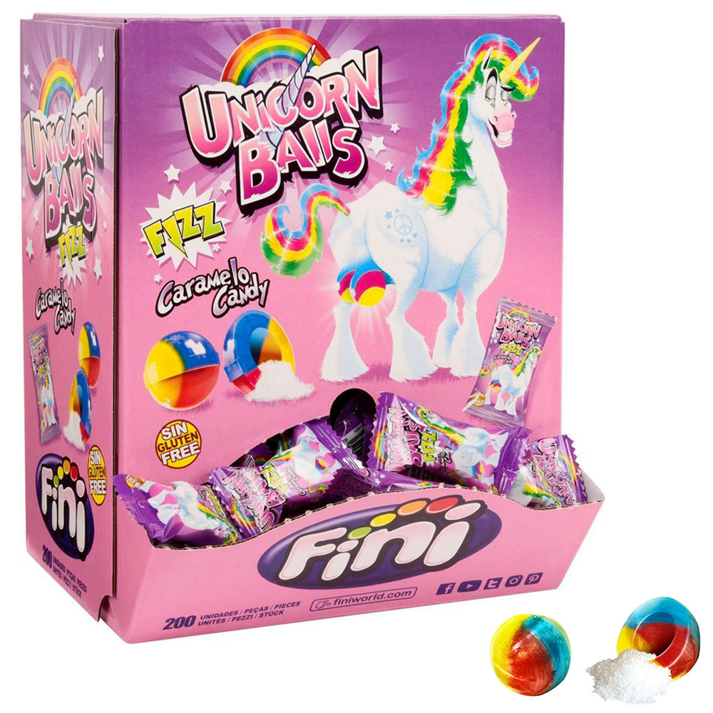 Läs mer om Unicorn Balls Fizz Godis