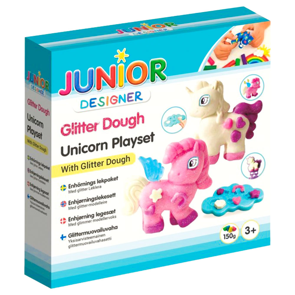 Läs mer om Unicorn Glitter Leklera Set