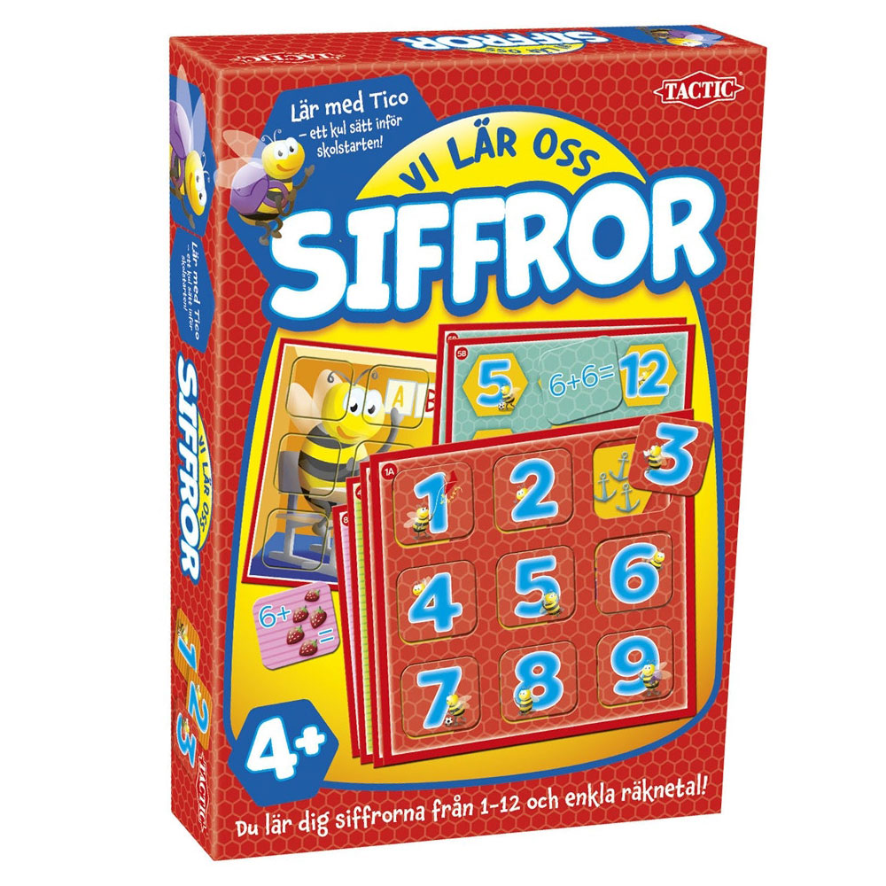 Vi Lär Oss Siffror Spel