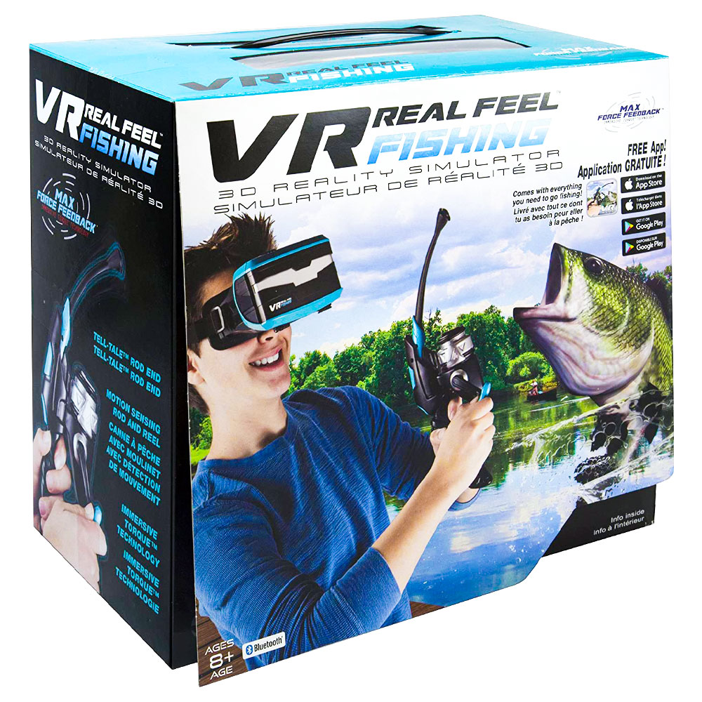 VR Real Feel Fishing Spel
