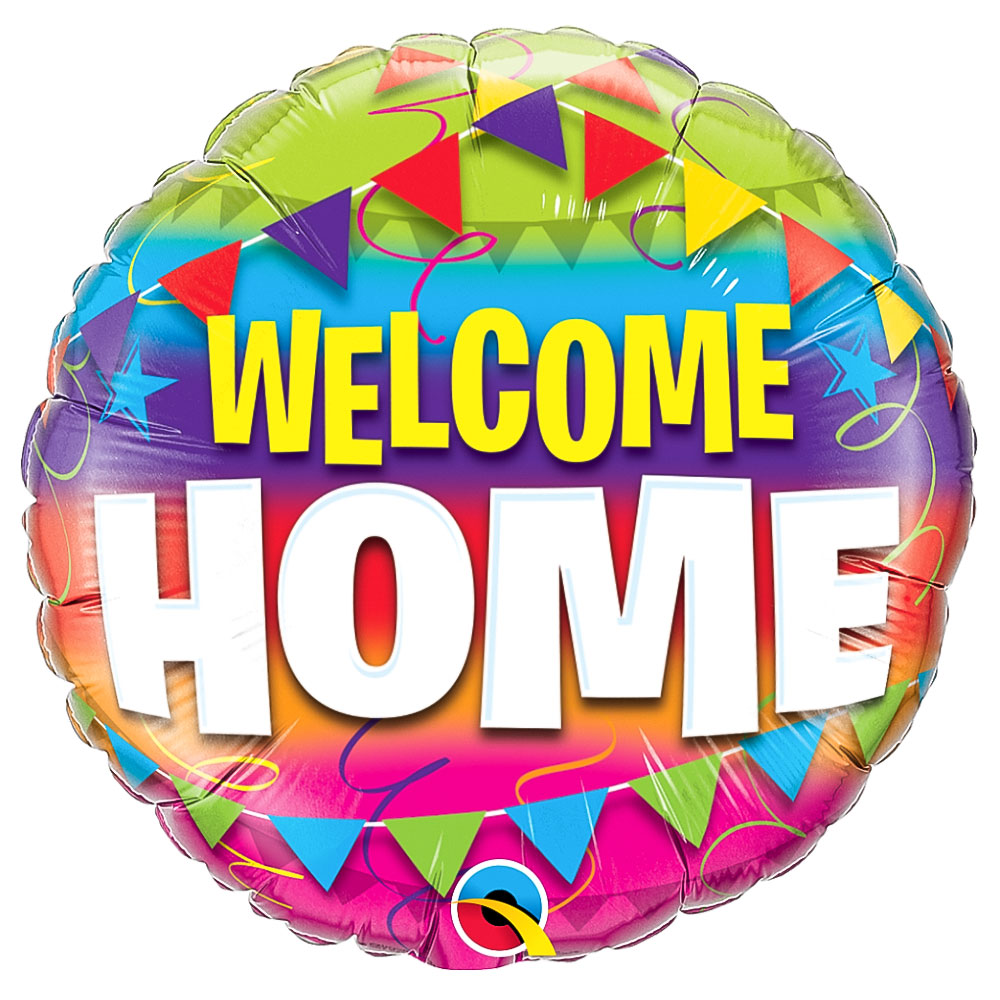 Läs mer om Welcome Home Folieballong